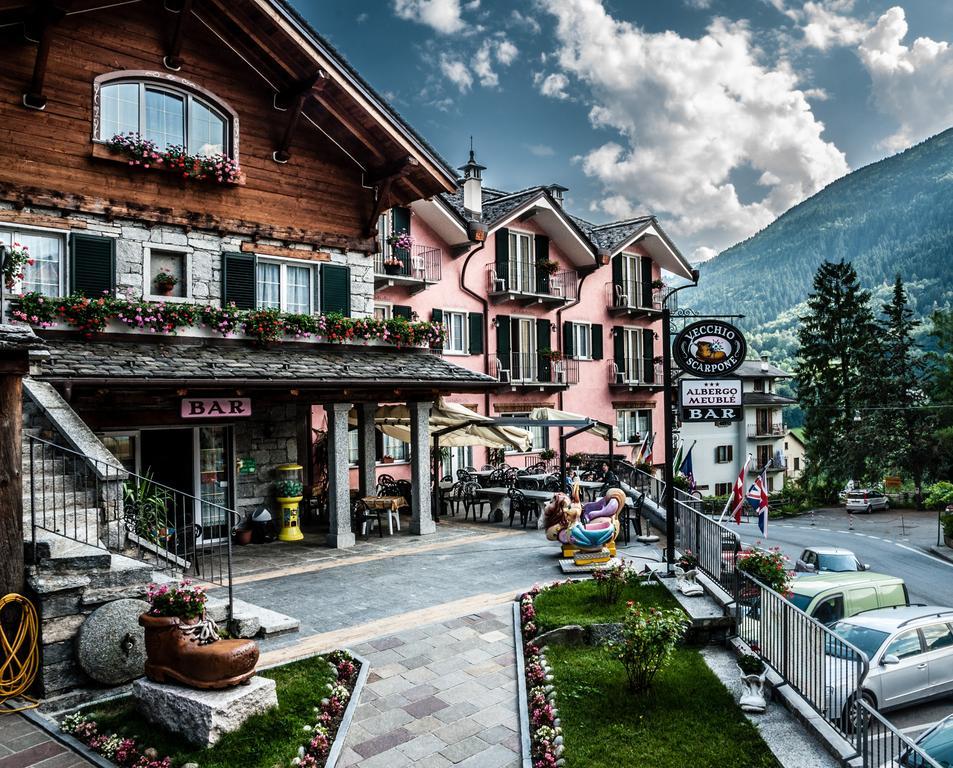 Albergo Meuble Vecchio Scarpone Baceno Exterior foto